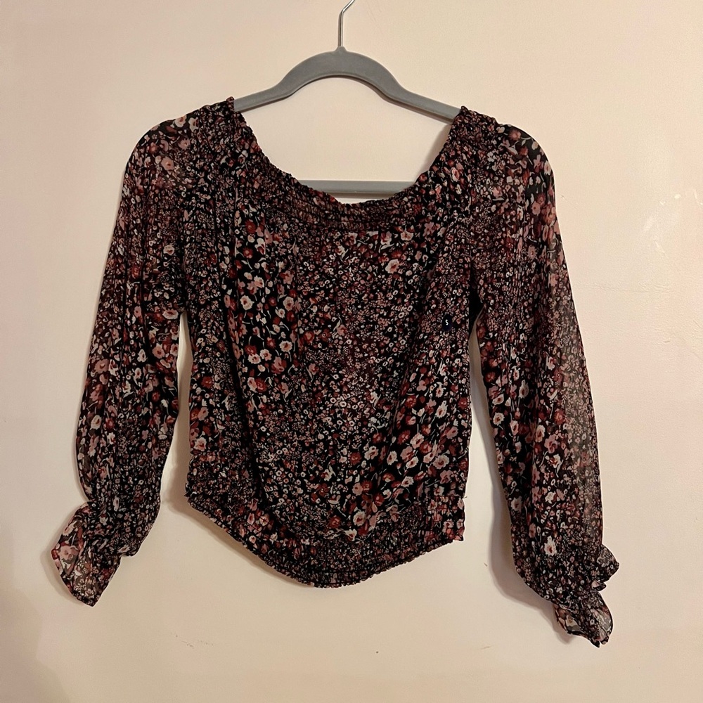 Abercrombie Sheer Blouse